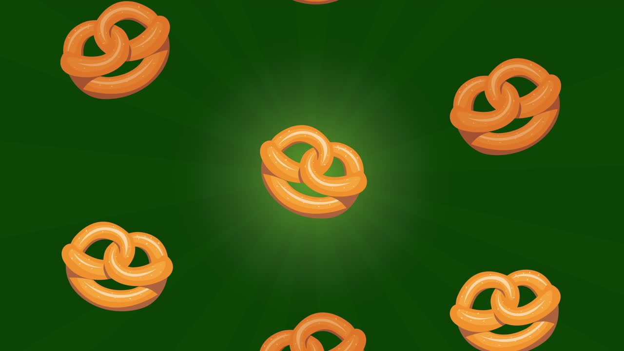 Pretzel-kuviotausta