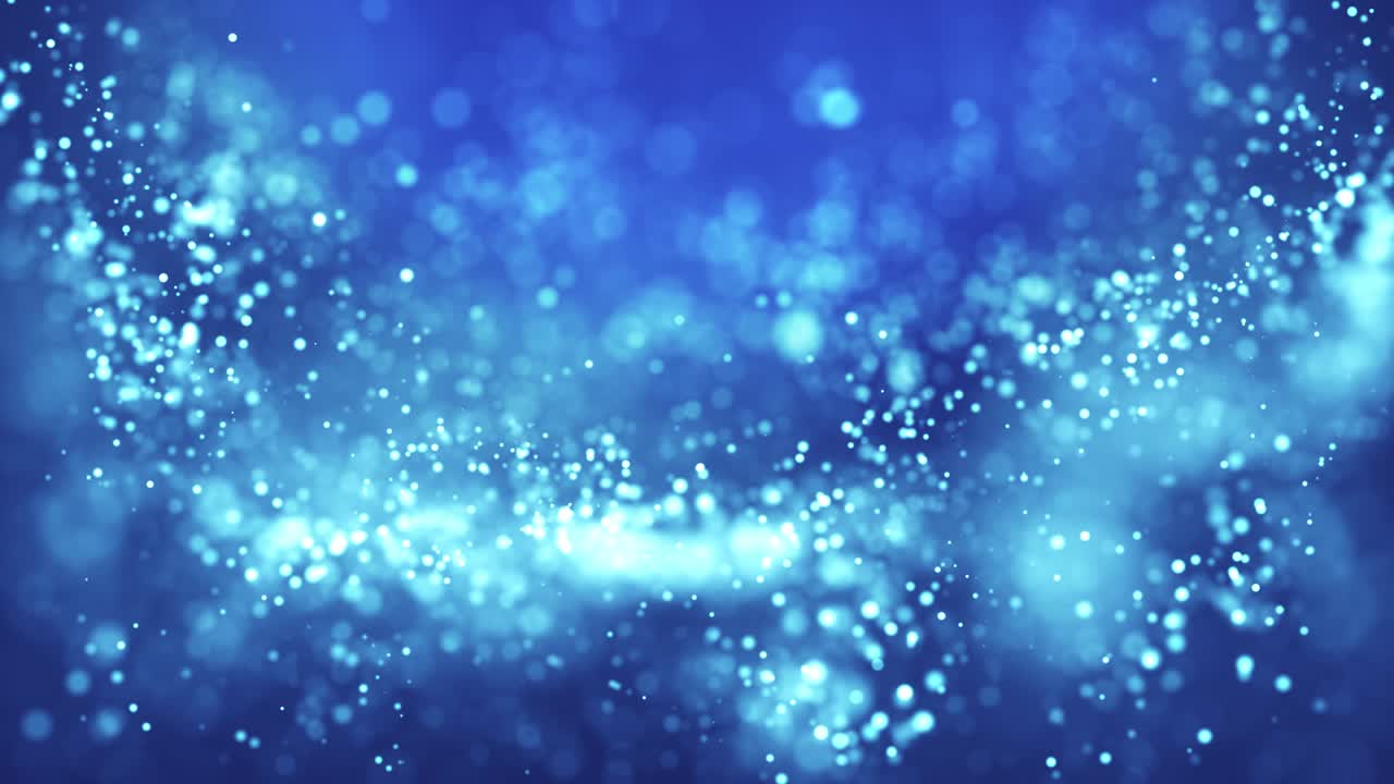 초점을 잃은 입자 배경