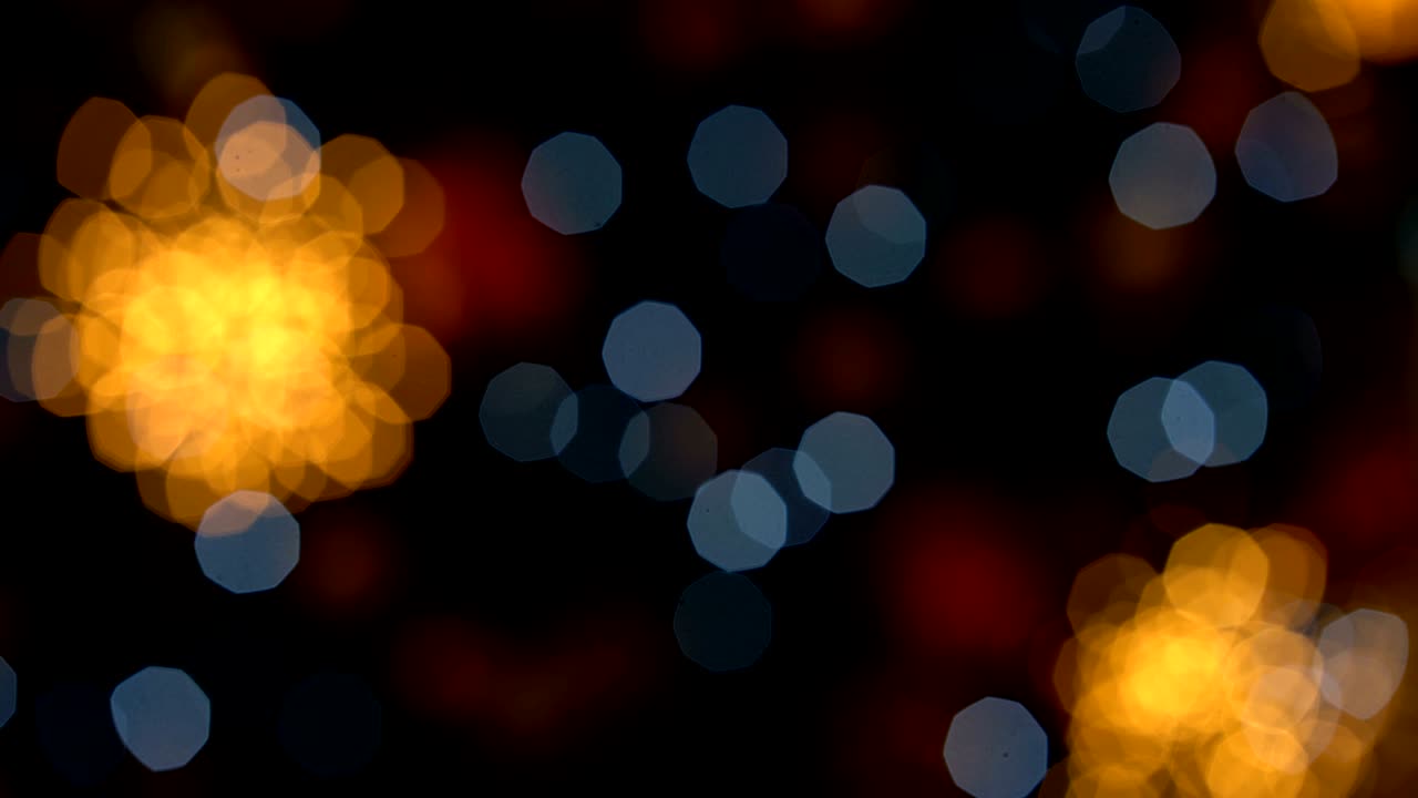 luces coloridas bokeh