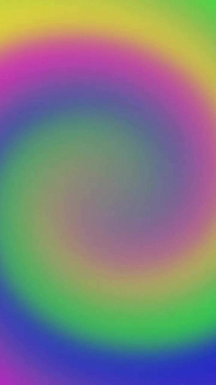 Animación de fondo con patrón de neón multicolor arremolinado