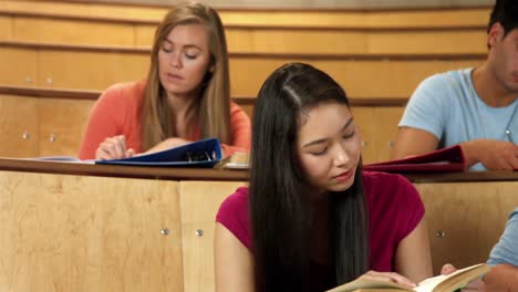 Schüler-Sitzen-Beim-Lernen-Nebeneinander