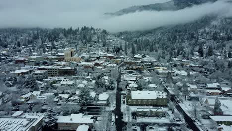 ashland, oregon, usa, winter 2023