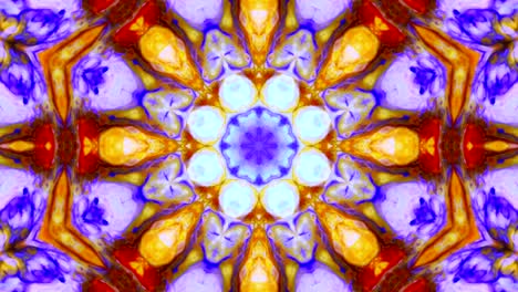 decorative blasting kaleidoscope background movement