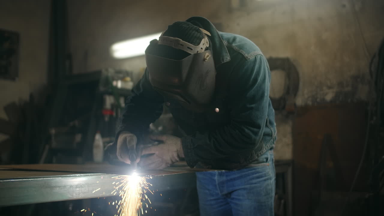 Welder at Work
