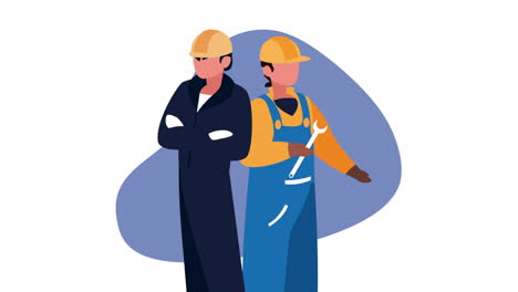 constructores constructores trabajadores personajes