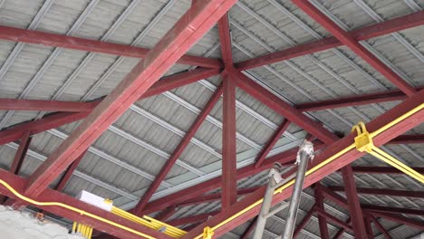 factory roof structure, pipeline, nobody-2