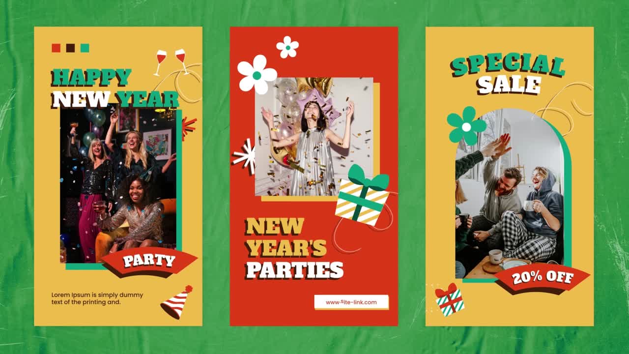 New Year and Party Celebrations with Special Offers