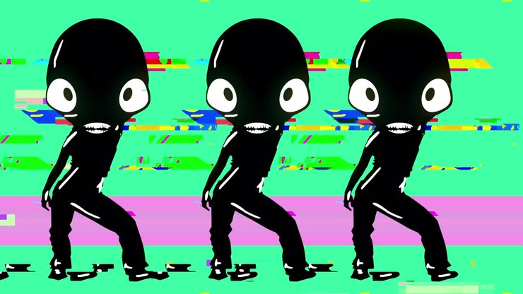 Ballerino/a disco cartone animato