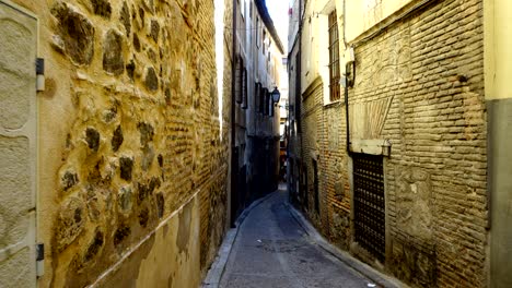 streets in toledo, spain.