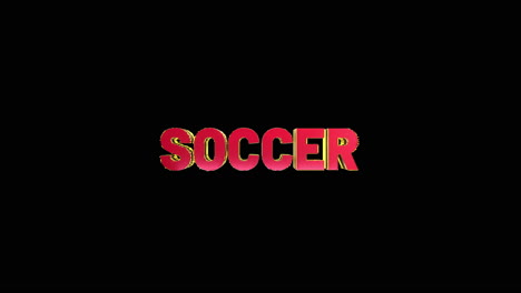 A-smooth-and-high-quality,-red-and-gold-3D-sport-text-reveal-"soccer