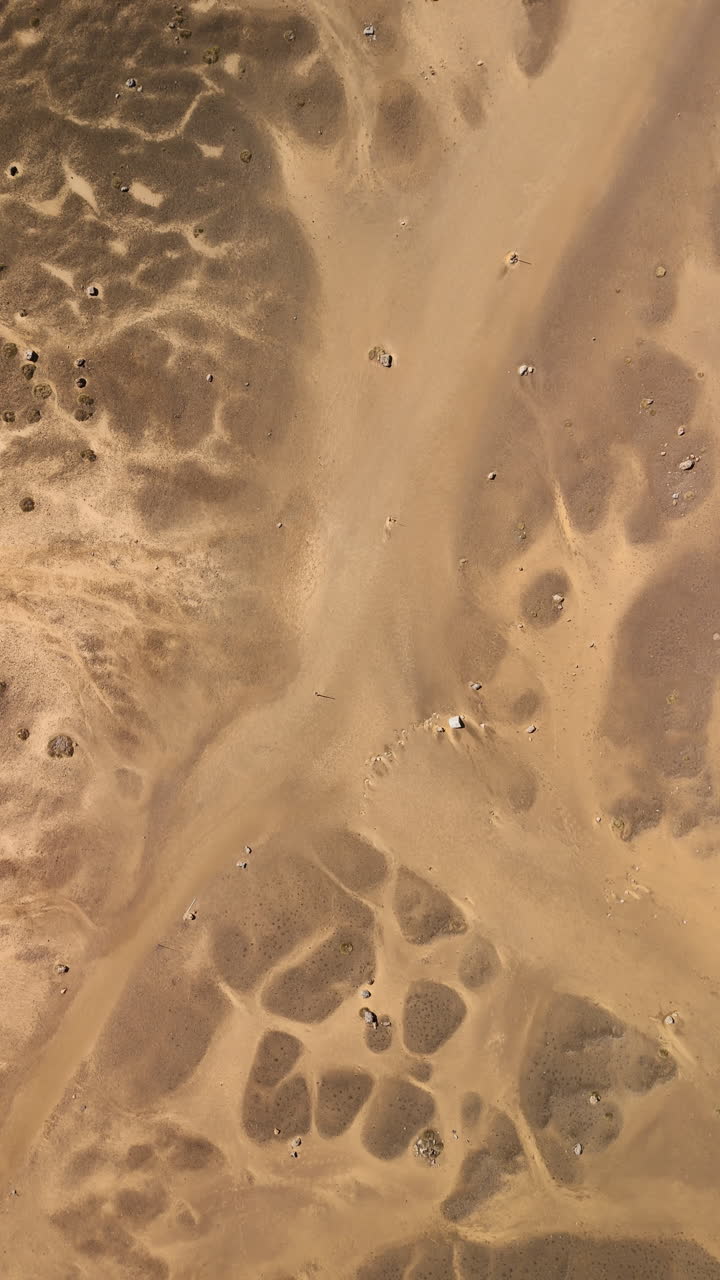 사막 풍경 의 공중 풍경