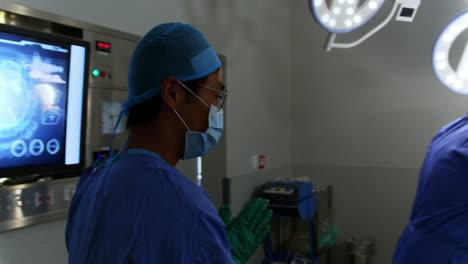 surgeon walking in operation theater 4k