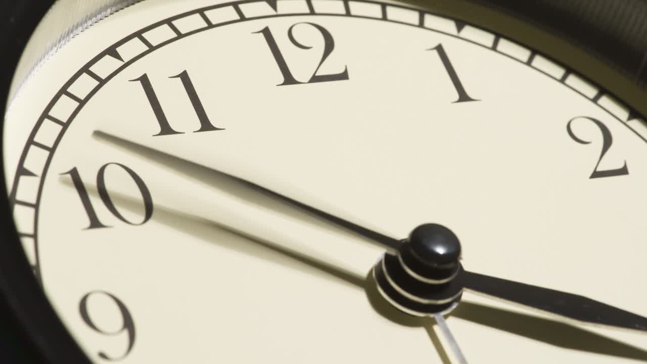 tiempo de lapse de la cara del reloj