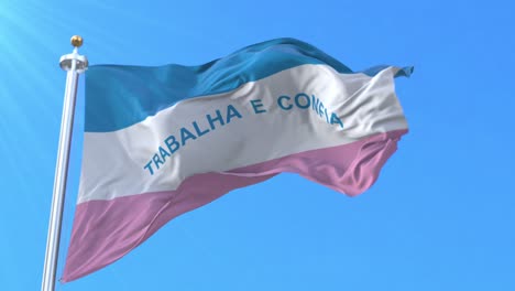 bandera del estado de espirito santo, brasil