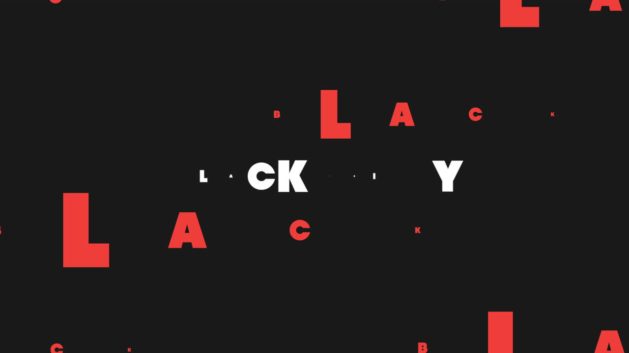 texto moderno de viernes negro en degradado negro