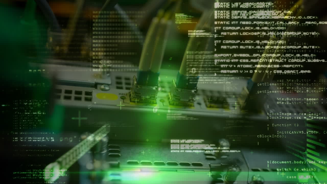 Animation of data ptrocessing over server