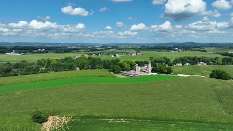 sprawling farmland in usa