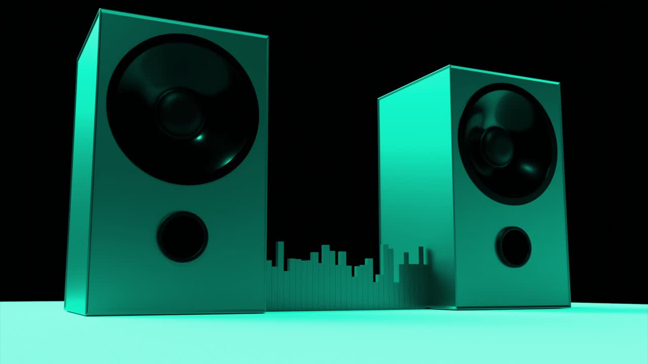 Teal Speakers