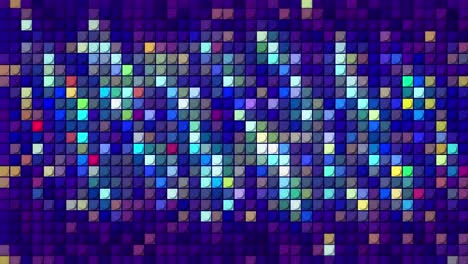 colorful abstract pixel art mosaic