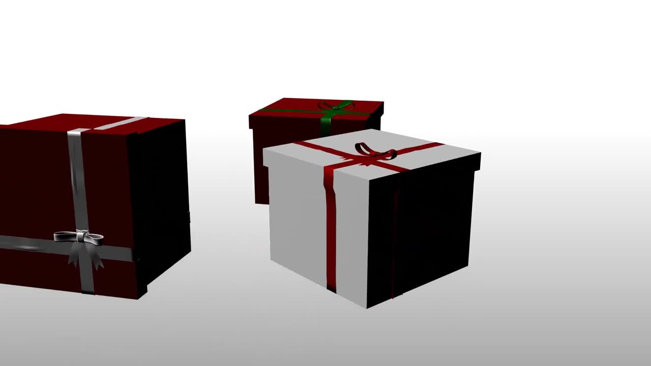 regalos de navidad giratorios sin costuras