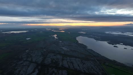 Lough-Bunny,-County-Clare,-Irland,-November-2023