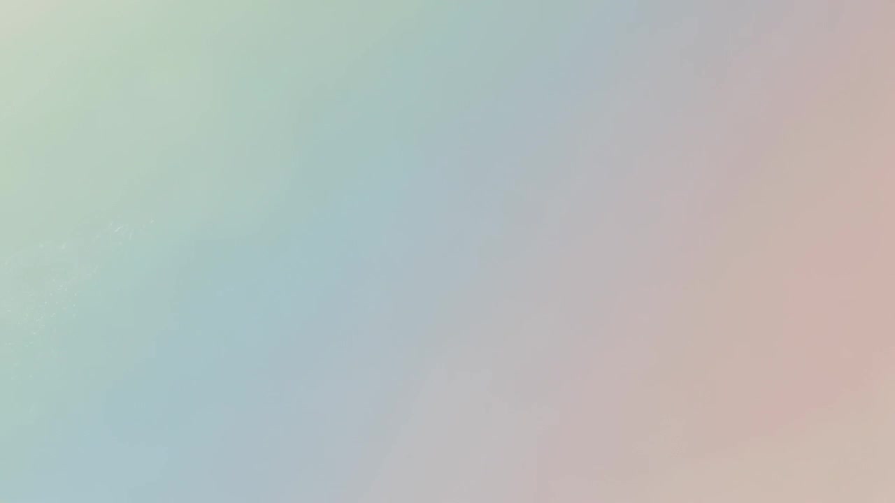 Shifting pastel gradient slowly moving across frame as abstract backdrop, triggered by light drift