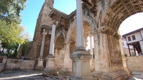 Beautiful-engravings-of-Hadrian's-Gate,Three-Gates