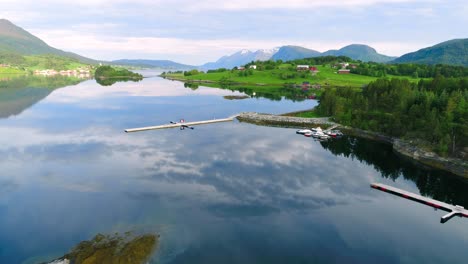 Luftaufnahmen-Schöne-Natur-Norwegen.