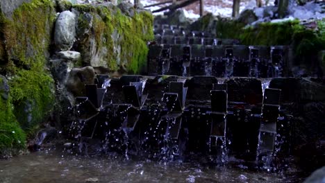small water mill in the nature in slovenia