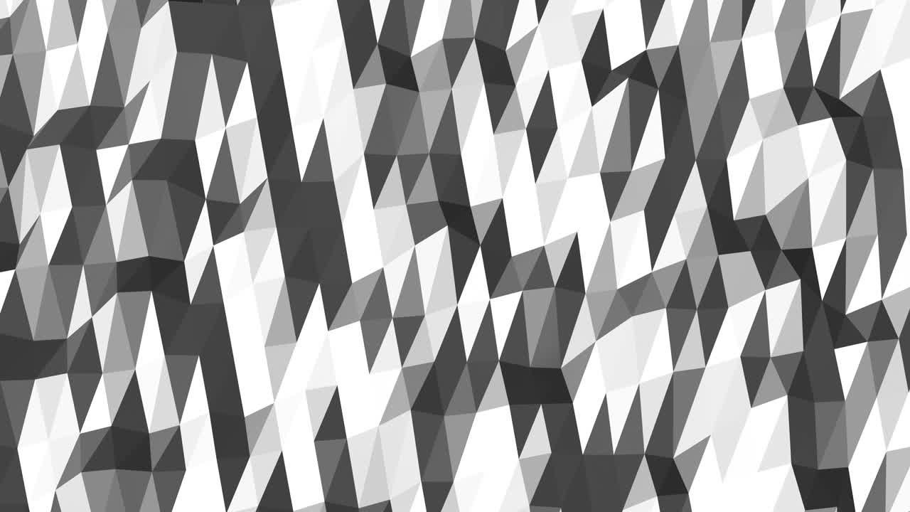 Abstract animated background geometric polygona