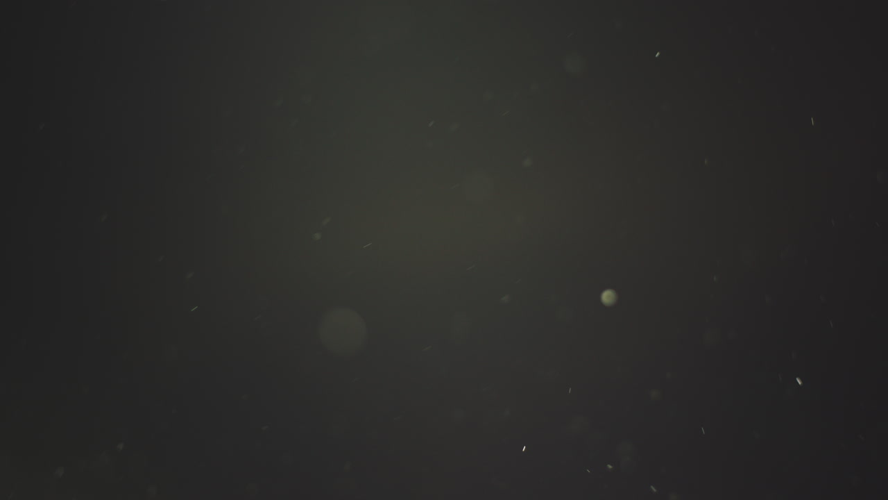 추상적인 어두운 배경과 먼지 입자