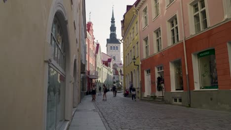 walking through the charming cobblestone streets of tallinn's old town