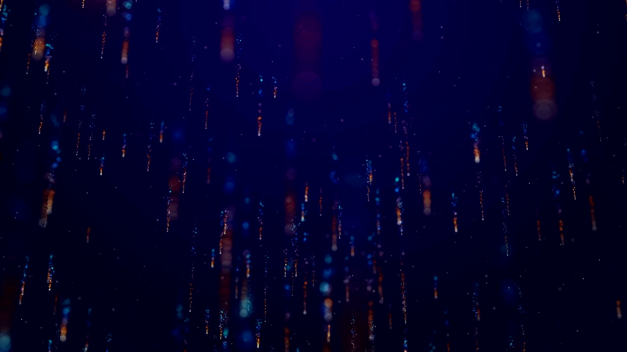 Sfondo con particelle brillanti.