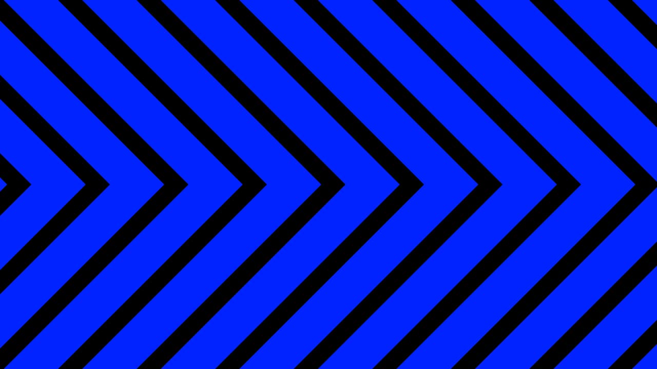 fondo visual azul y negro en forma de flecha moviéndose hacia los lados