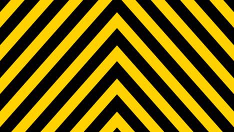 yellow and black visual background shaped arrow moving up