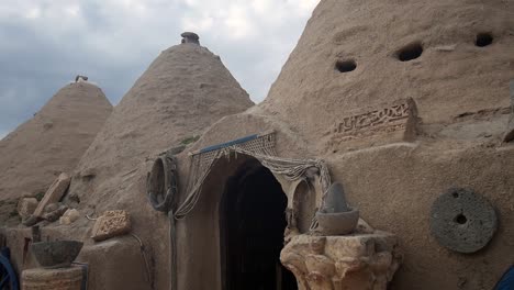 sanliurfa turistical ancient house on the desert