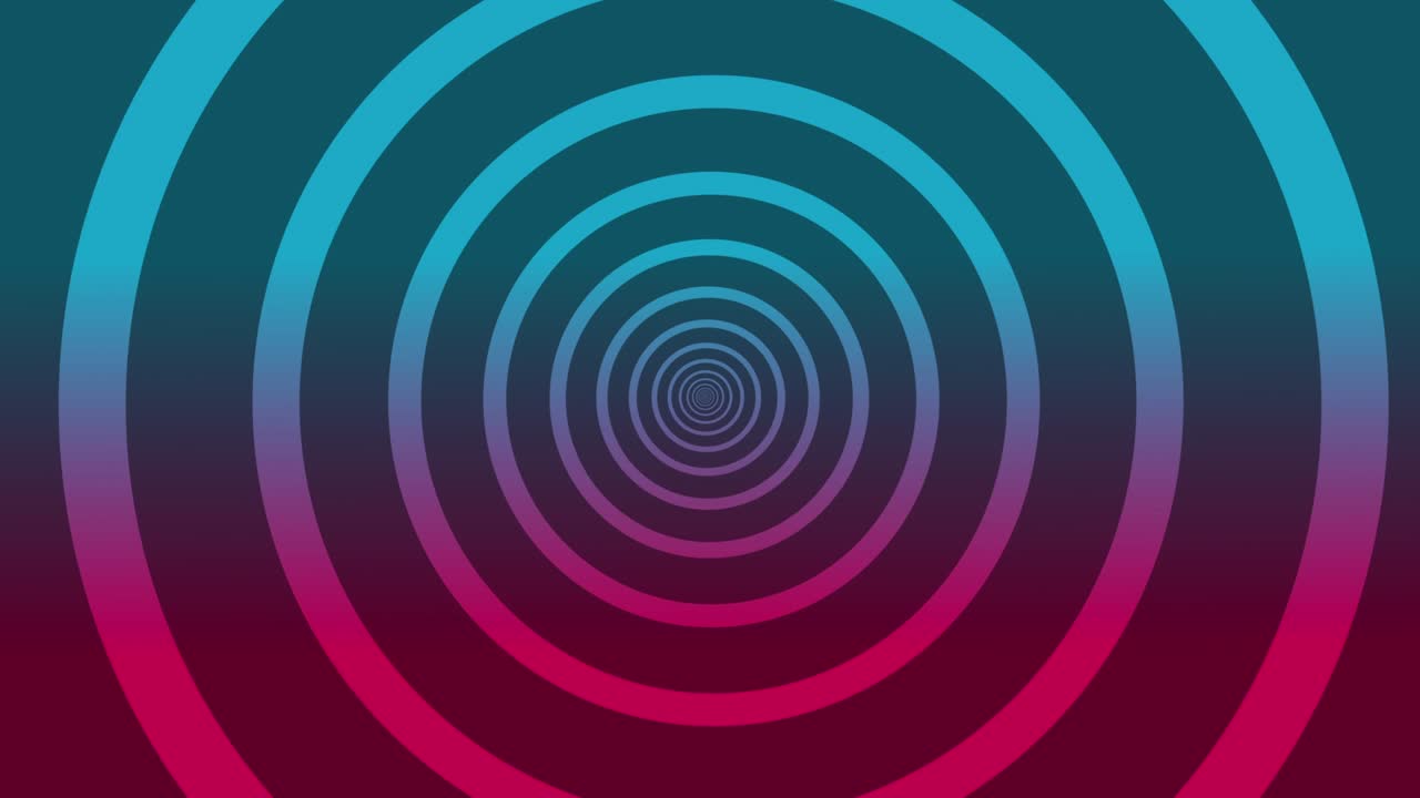 Seamless circle loop for concept background