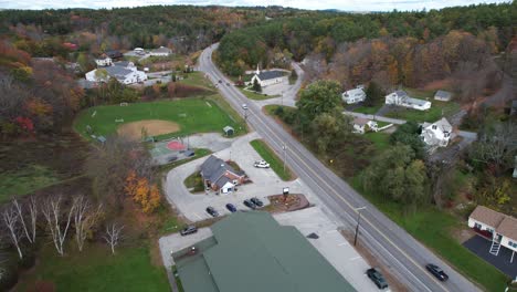 Barrio-De-La-Ciudad-De-Sunapee,-New-Hampshire,-Ee.uu.