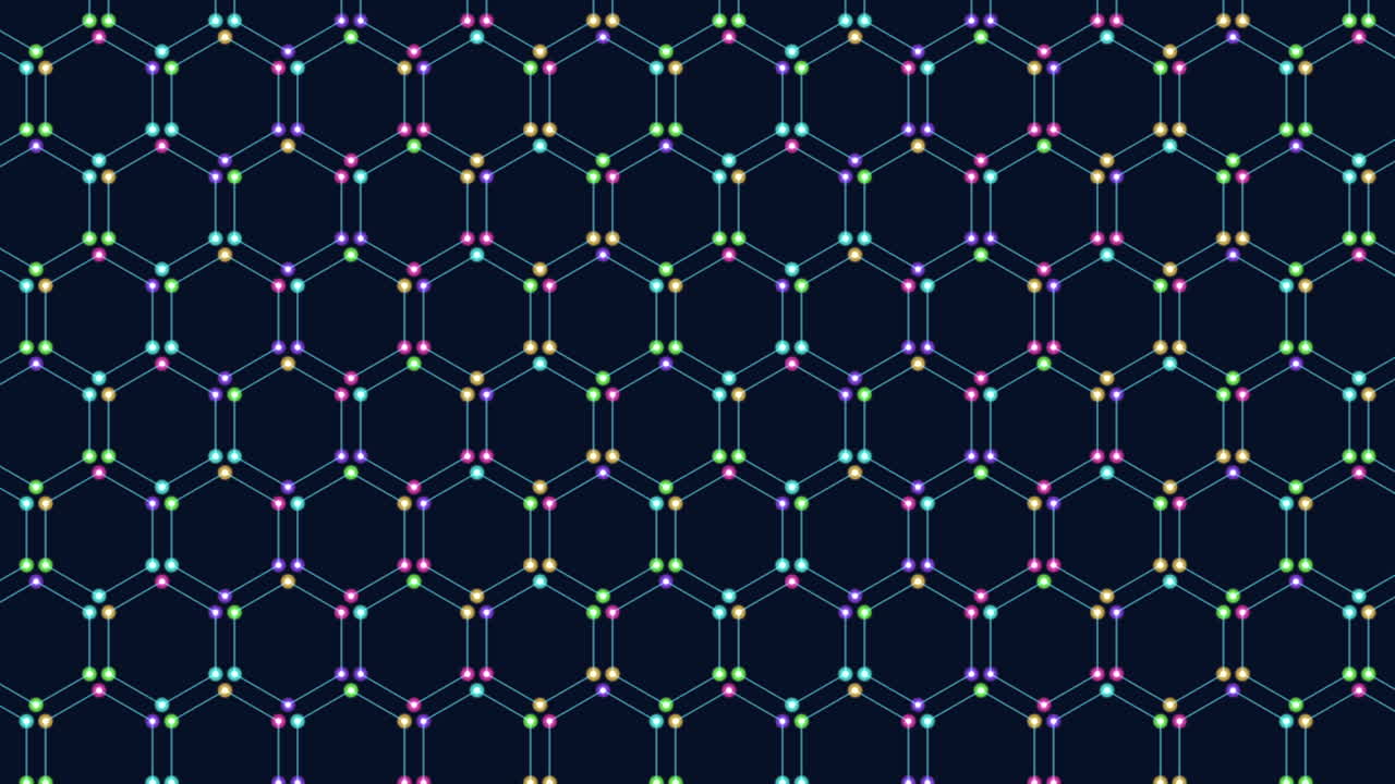 검은색과 색의 다채로운 선을 가진 동적 지그자그 패턴