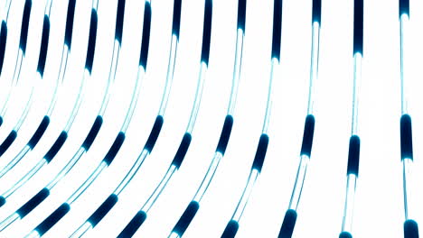 abstract blue and white fiber optic design