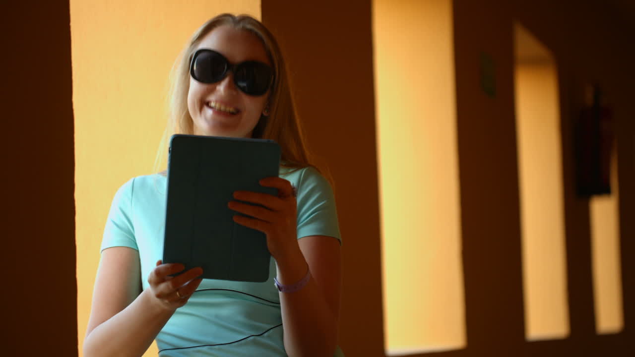 chat de video con el touchpad