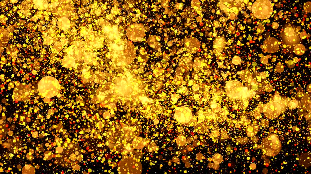 꿈꾸는 황금빛 반불 배경