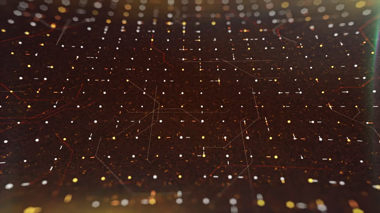 patrón de placa de circuito digital abstracto