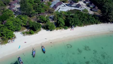 beautiful aerial footage of thailand