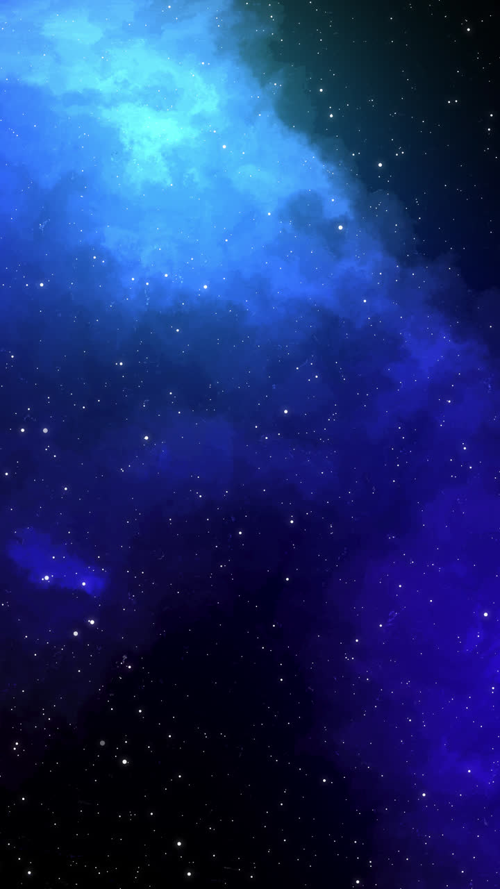 추상적인 우주 성운