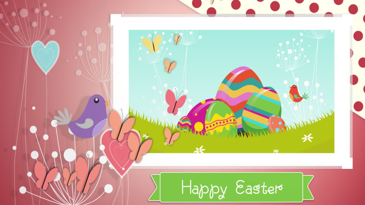Simpatica animazione di Pasqua 4K.