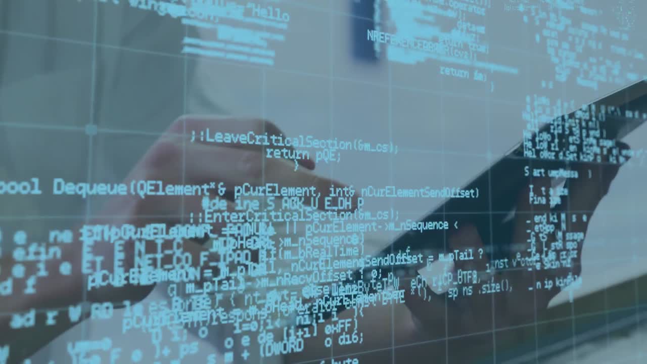 hombre usando una tableta con pantalla táctil