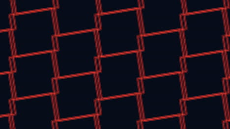 flat cubes pattern in rows on black gradient