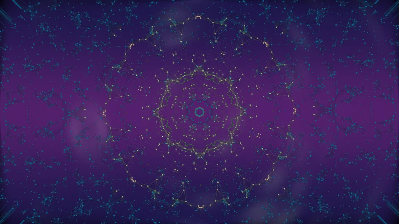 fondo de animación audiovisual. movimiento de partículas de color cuadrícula de zoom hacia adentro y hacia afuera para sus fondos de presentación de video, plantilla de concierto, actuaciones, presentaciones, fiestas de baile, clips de música.