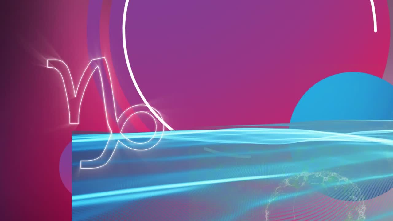 animación de la cadena de adn sobre un fondo azul